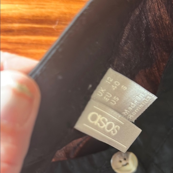 ASOS Black Button-Up Dress - Picture 3 of 4